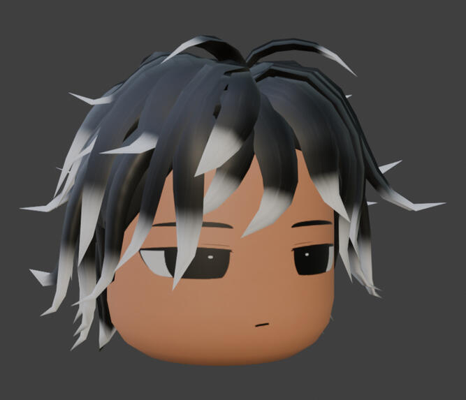 Anime Messy Hair 3