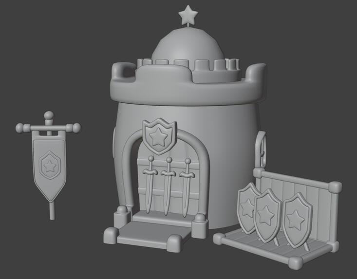 Stylized Castle
