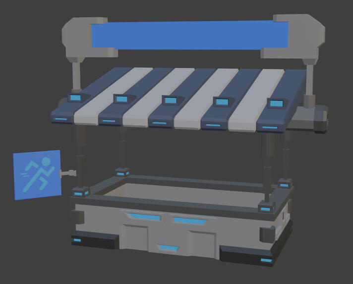 Futuristic Store