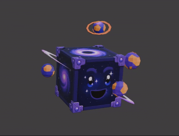 Space Lucky Block