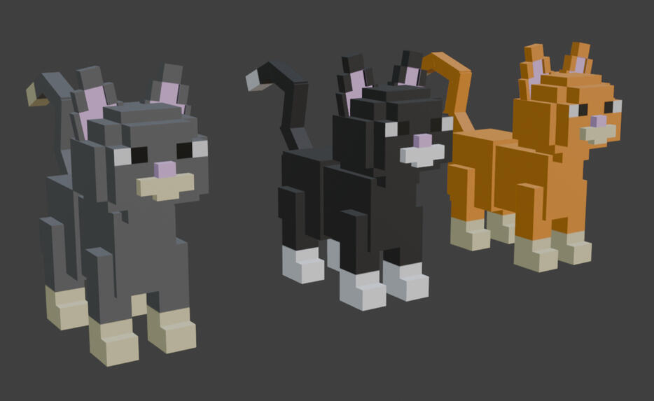 LowPoly Cats